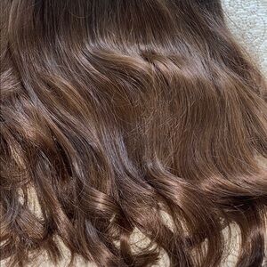 Brown Wavy Hair Extensions Luxy Hair